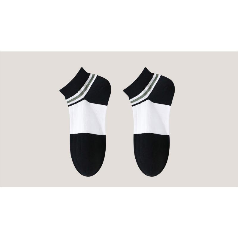 Summer Low-top Casual Socks, Men's Short Socks, Pure Cotton Breathable and Anti-friction, Summer All-cotton Deodorizing and Sweat-absorbing Socks