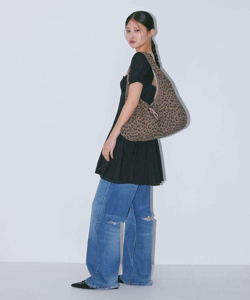 Haveawhale Leopard Pattern Eco Bag (Db)