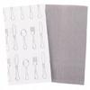 Kitchen Towels Cloths 100% Cotton 40x60cm Moraj 2-pack Set