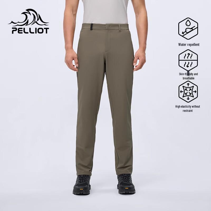 Pelliot Men's Elastic Softshell Hiking & Casual Pants