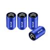 Aluminum Alloy Car Tire Valve Stem Caps Wheel Valve Accessories For Citroen C5X e-C4 X e-C3 C4 C3 C5 Berlingo C-Elysee C-Crosser sdcr63