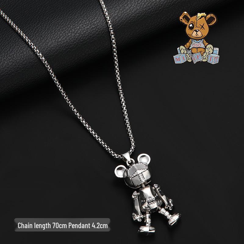 Trendy Men's Clavicle Necklace: Versatile, High-End, Simple Hip Hop Jewelry
