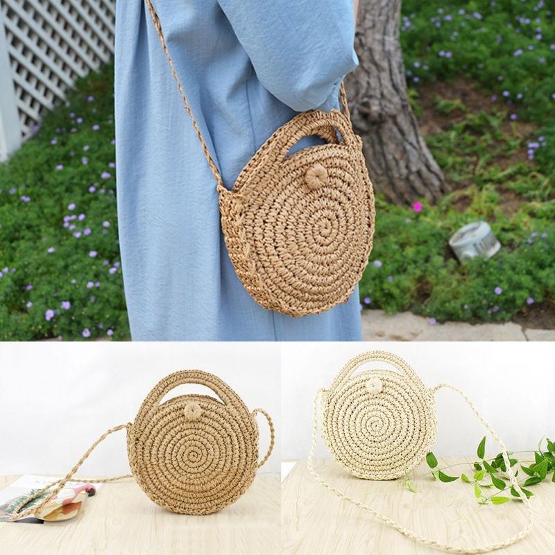 girls straw purse