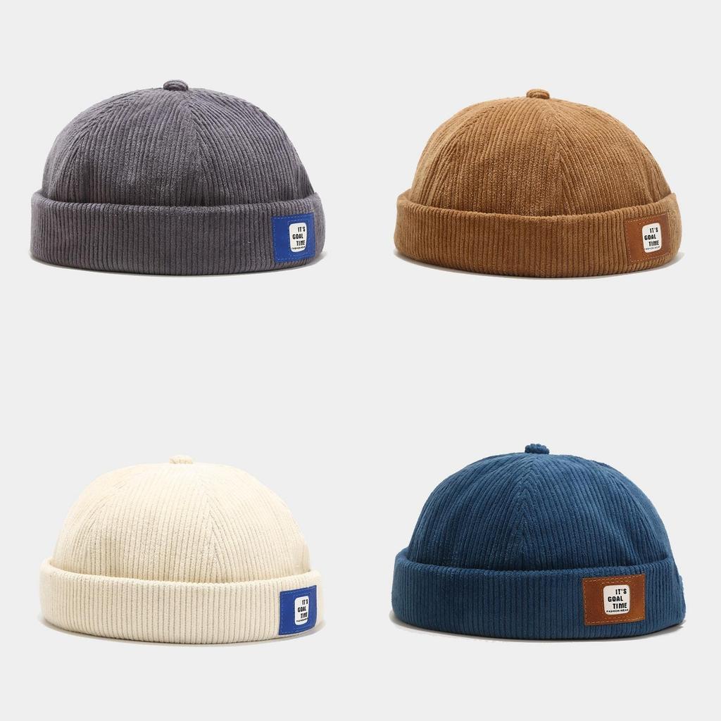 Landlord Hat Men Women Vintage Corduroy Cap With Adjustable Fit For Streetwear Style