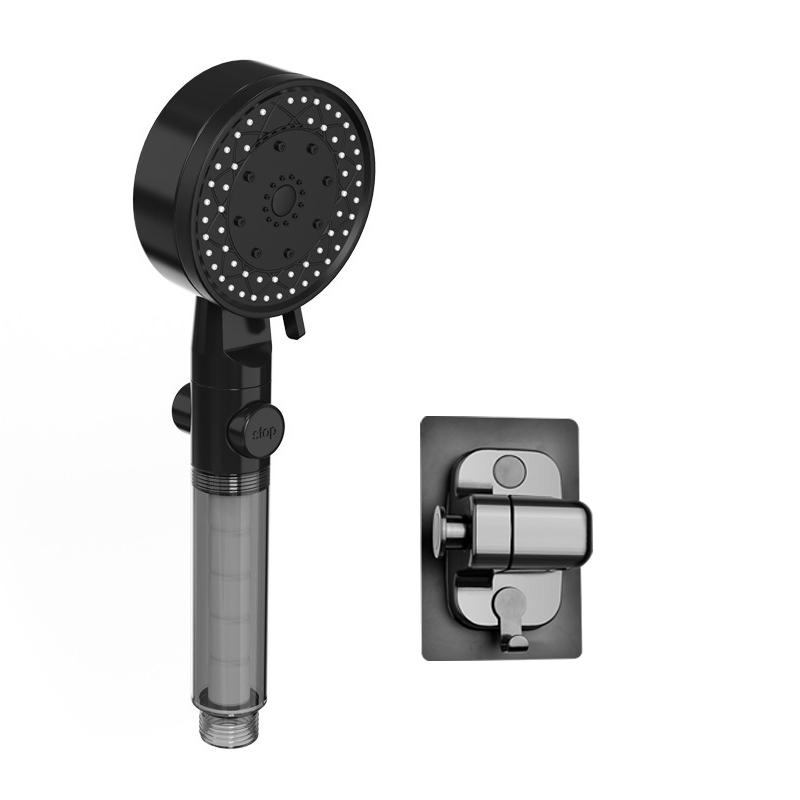 VILOYI 10 Modes High-Pressure Filtered Shower Head One Key Stop Water Bathroom Handheld Showerhead Portable Shower Nozzle