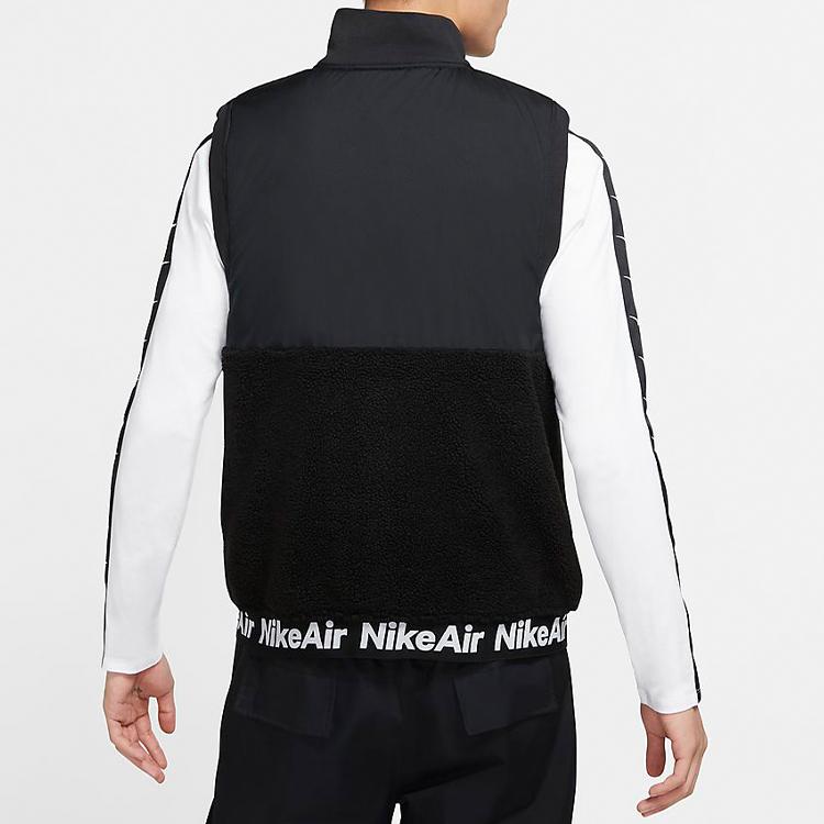 Nike Synthetic-Fill Fleece-Lined Warm Sleeveless Sports Vest Men Vests CU4175-010