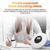 Portable CD Player with 3.5mm Wired Headphones Support TF Card MP3 Music Player A B Repeat Function with LCD Display