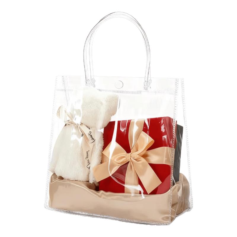 PVC Transparent Tote Gift Bags