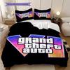 Grand Theft Auto San Andreas Dreiteiliges Set 1 Bettbezug 2 Kissenbezüge Ohne Füllung Bettwäscheset Bettbezug Und Kissenbezug