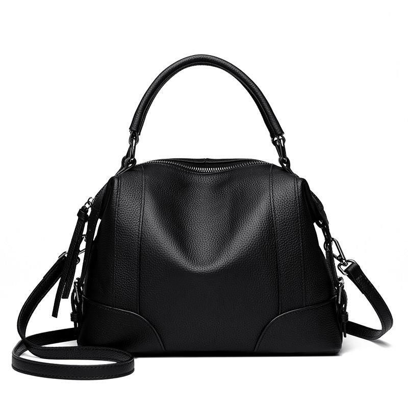 Leather women's bags autumn and winter fashion shoulder messenger bags versatile large-capacity handbags