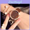 Stylish And Timeless Women's Quartz Watch With Comfortable Artificial Leather Strap