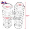 Motorcycle Rubber Front Fork Dust Cover Gaiters Gators Boots Shock Absorber 49MM For Harley Dyna FXDWG 2007 2008 2010 2011