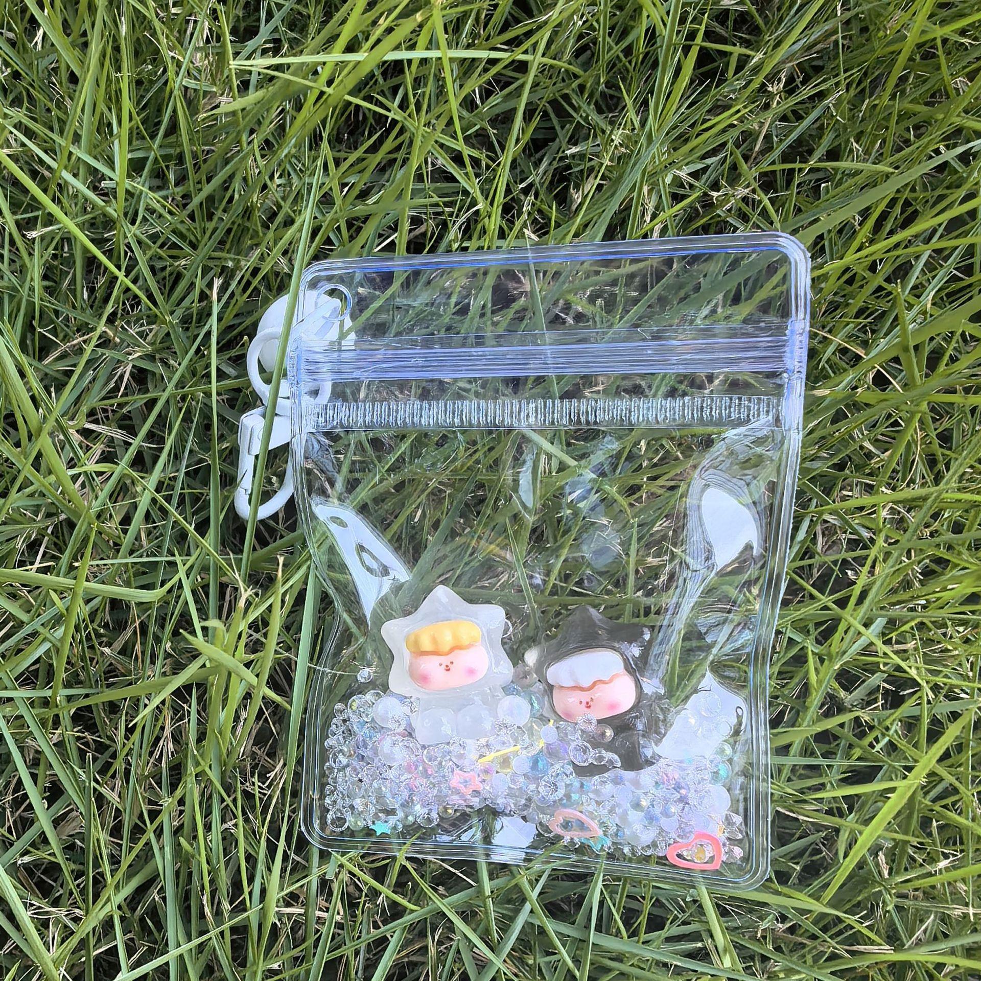 Милый светящийся смоляной Звезда Желаний Лиси Милое Зернышко Брелок Украшение Школьная Сумка Подвеска Качающаяся Музыкальная Подвеска Брелок белый