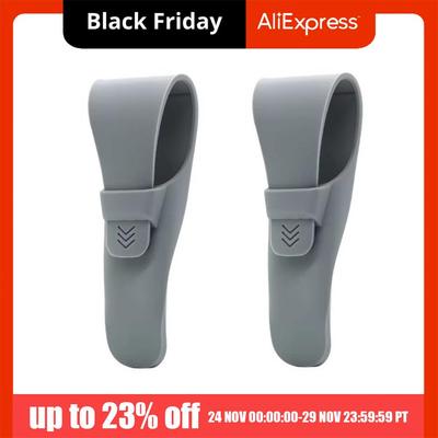 2 st Silikon Manuell Rakhyvelskydd Vattentätt Anti-Rep Manuell Rakhyvel Fodral Mjukt Säkerhetshyvelfodral Resväska Förvaring