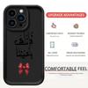 Bowknot Groove Quote Phone Case for iPhone 14/15/16/17 Pro Max - Black, New Style