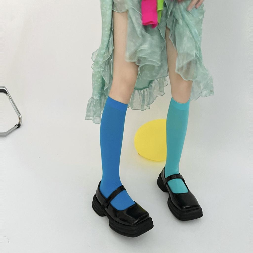 Women Knee High Socks Tube Socks Cute Colorful Knee High Stockings Tube Socks