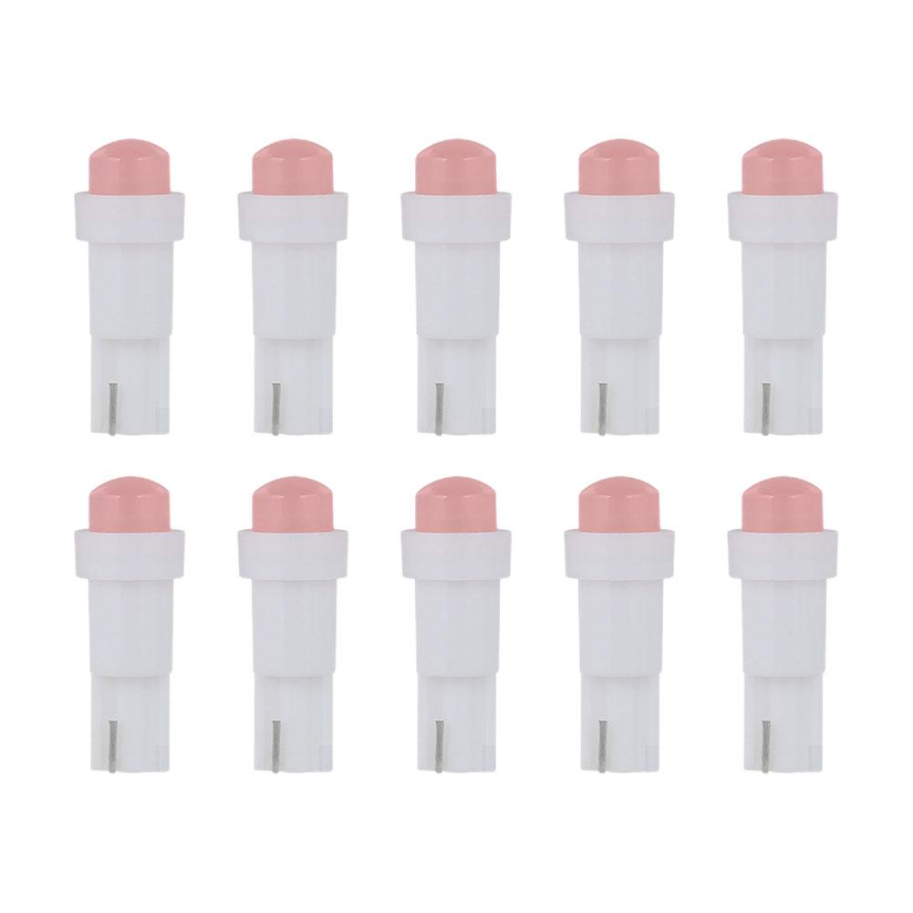 10pcs Automobile LED Instrument Light T5 COB High Brightness Energy-saving Accessories Bulb Interior Car Indicator B1G3