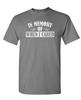 IN MEMORY OF When I Cared - Unisex Cotton T-Shirt Tee Shirt