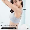 Summer Ultra Thin Seamless Plus Size Bra, Full Bust Minimizing Side Support Anti-Sagging Sports Comfortable Lingerie