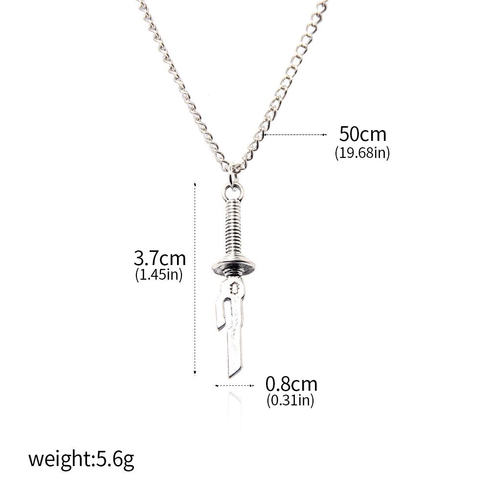 Collana Anime Jujutsu Kaisen Ryomen Sukuna Itadori Yuji Cosplay Oggetti di Scena Ciondoli Anelli Orecchini Per Fan Unisex Gioielli Regali