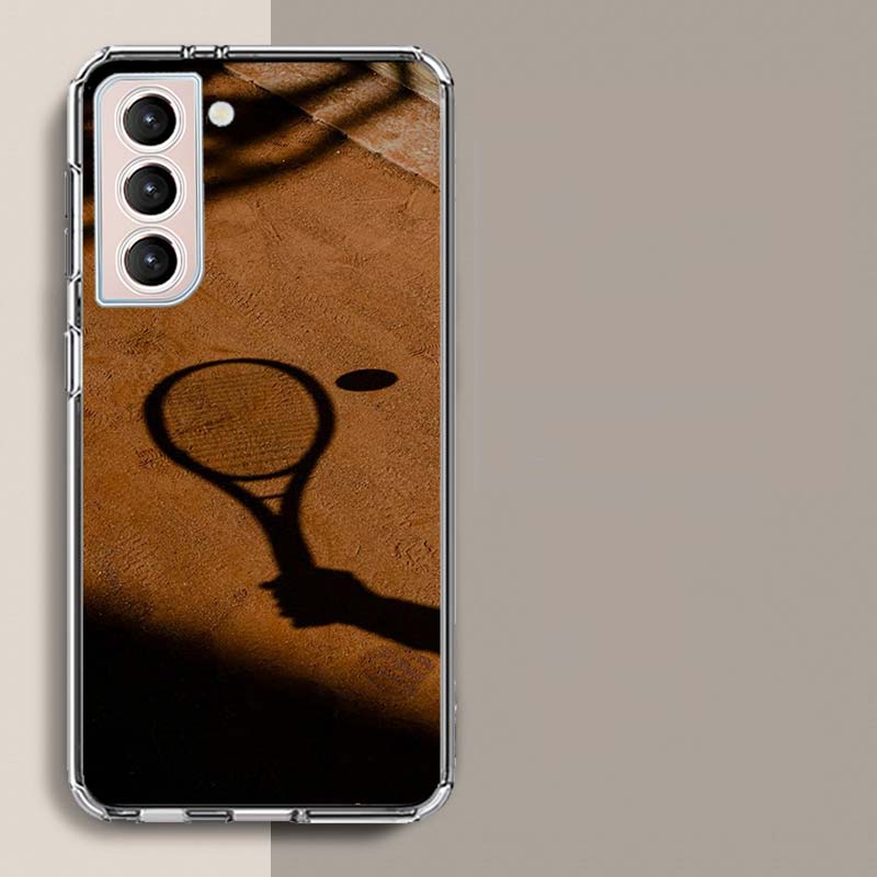 Tennis Racket Tennis Ball Phone Case For Galaxy A14 A24 A34 A54 Samsung A02S A12 A22 A32 A42 A52 A72 A13 A33 A53 5G A03 A03S A23