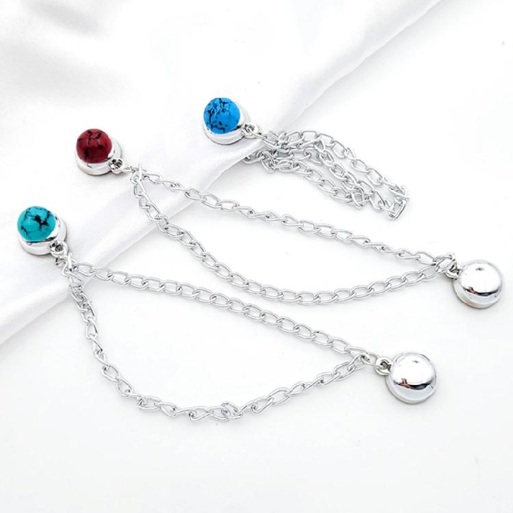 Multipurpose Magnetic Trouser Hem Clips Headscarf Pin Hijab Magnets with Chain Magnetic Clips for Quick Attachment