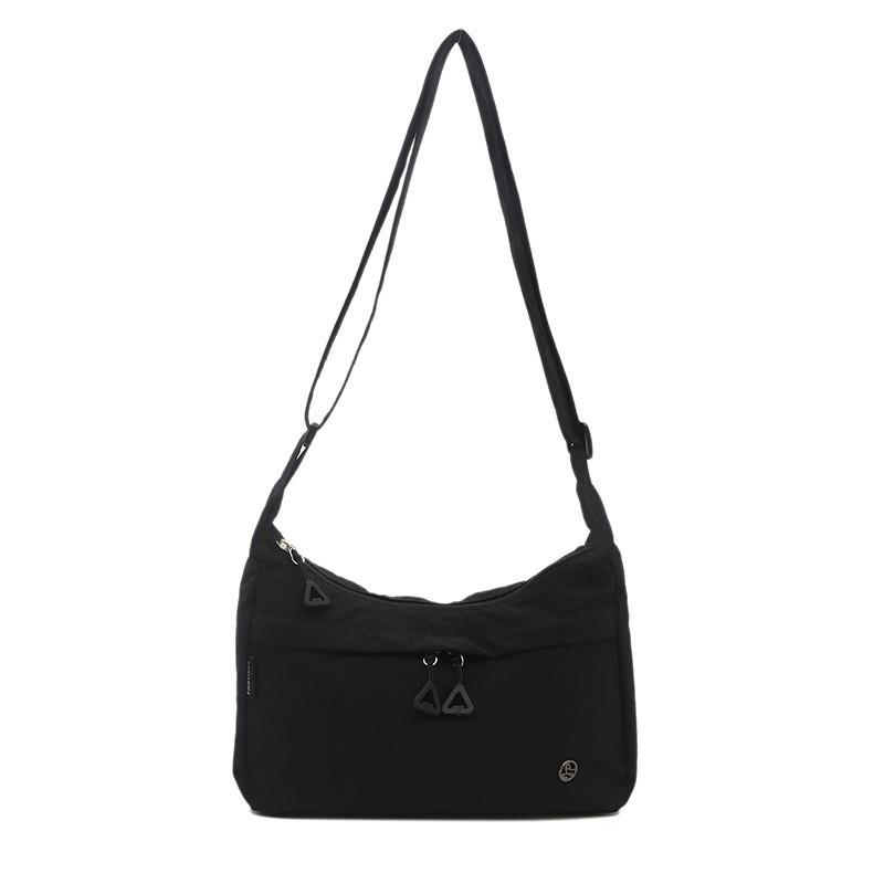 Nylon Crossbody Bag For Women With Large Capacity And Zipper Closure For Daily Use