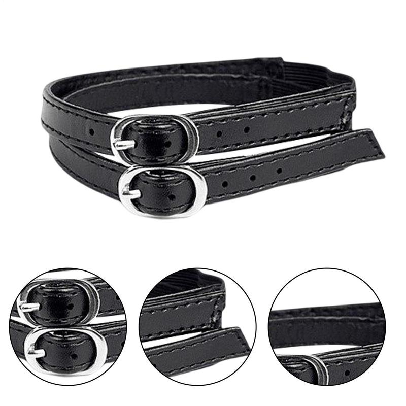 Shoe Straps for Heels Adjustable Elastic Shoe Straps Anti-Loose Buckle Shoe Ankle Straps Belt for High Heels