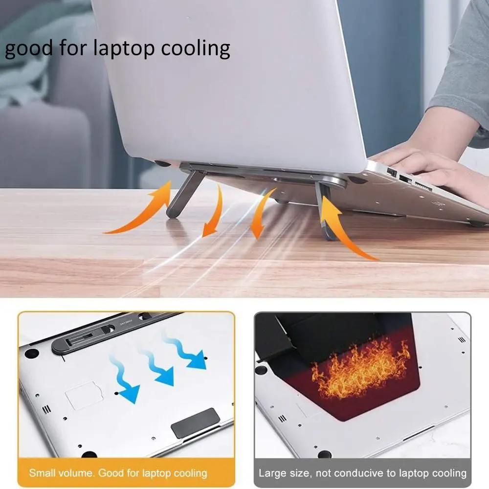 Neviditelný stojánek na notebook Skládací Více barev Podstavec na notebook Univerzální pro MacBook/Dell/HP/Lenovo/Samsung
