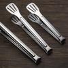 304 Stainless Steel Food Tongs Kitchen Utensils Heat Resistant Salad BBQ Pastry Clip Cooking Tools for Desserts Buffet Barbecue