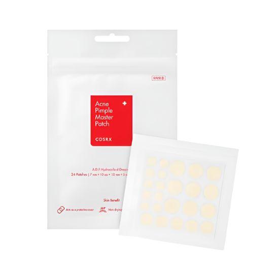 COSRX Acne Pimple Master Patch Hydrocolloid Spot Treatment Korean Acne Patch 24pcs