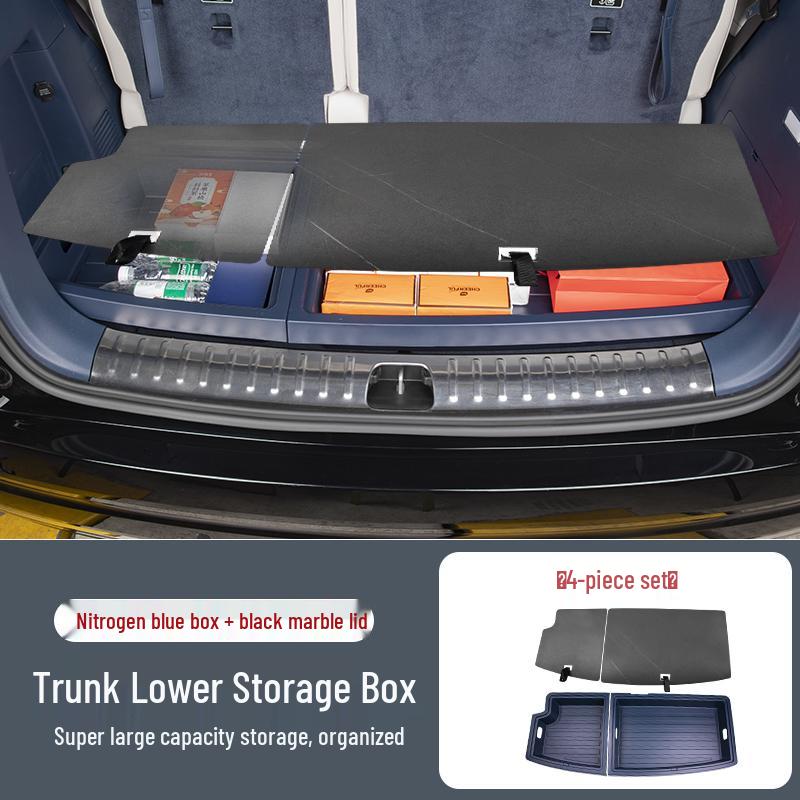 Zeekr 009 Trunk Organizer for 2024-25: Tail Box Storage & Accessories