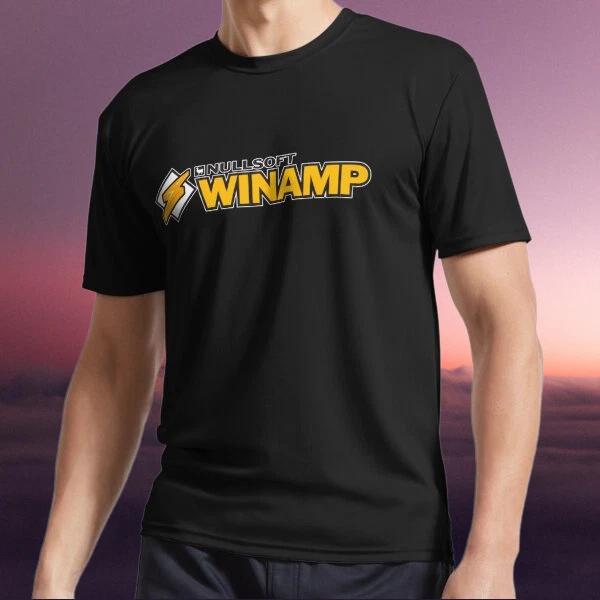 New Shirt Nullsoft Winamp Music Player - Active Logo T-Shirt Funny Size S to 5XL L