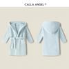 Calla Angel New York Children's Bathrobe, Terry Cloth, 100% Extra-Long Staple Cotton, Soft, Absorbent, Cute, Unisex, Gift for Kids, Bath, Pool, Bathin
