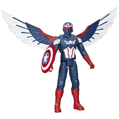 Marvel Marvel Studios Captain Brave Nouveau Titan Héros Deluxe Captain America Action Super-héros Jouet Âges F9301 Produit Authentique (Hasbro) Amérique du Monde,