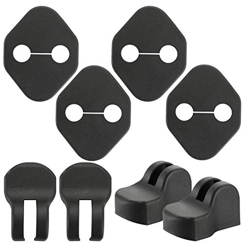 

[NEG-ES] Накладка дверного фиксатора, Крышка дверного фиксатора, Совместима с Honda, Toyota, Suzuki, Daihatsu, Универсальная, Черная