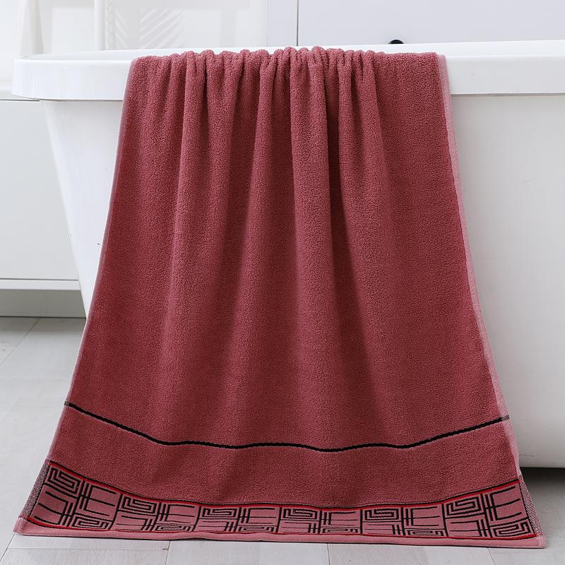 

Утолщенное мягкое полосатое банное полотенце, быстросохнущее впитывающее банное полотенце, многоцелевое полотенце для бассейна, домашнего спортзала, аксессуары для ванной комнаты 70*140cm