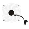CPU Cooler UltraThin AllAluminum Heat Sink Low Sound White Fan Radiator for Intel 115 Series
