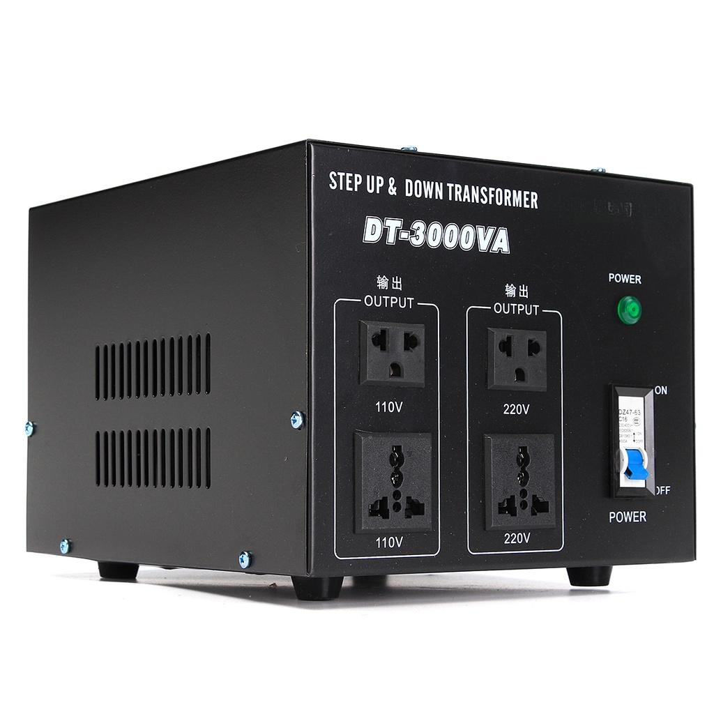 2000W Step Up / Step Down Transformer Heavy Duty Voltage Regulator Converter Power Transformer 50Hz / 60Hz Converter 220V Auf 110V
