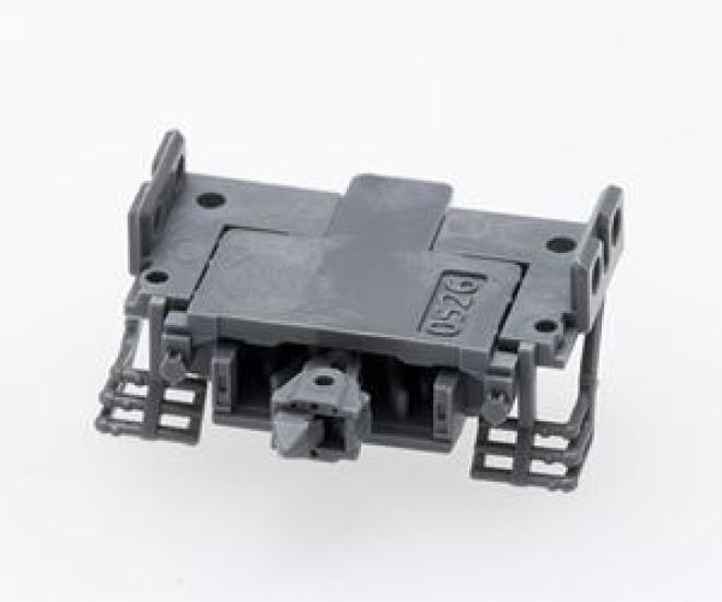 TN coupler with air 6 7712 N gauge model railway Close-coupling (SP, gray, piping, pieces) (parts)