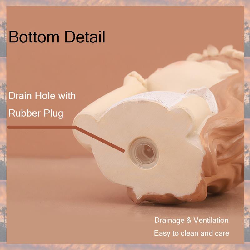 2025 Trend Liten Fe Sukkulent Växtkruka Kit Med Dräneringshål 4 Tum Inomhus Kaktuskruka Unika Söta Blomvaser Dekor Hållbar