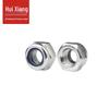 304 Stainless Steel DIN985 Nylon Insert Hex Lock Nut