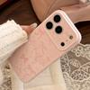 Pink bow phone case suitable for iPhone 16, iPhone 17, and iPhone 17 Pro Max