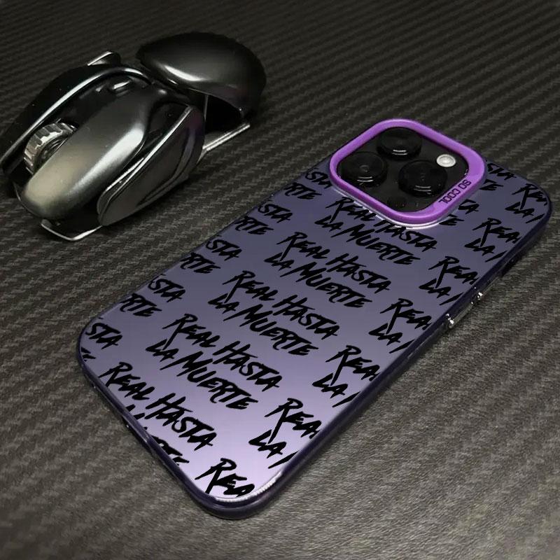 

Hot Hip-hop Rapper Anuel AA Frosted Case for iPhone 17 Air 16 E 15 14 Plus 13 12 Mini 11 Pro Max Acrylic Sheet Silicone Cover iPhone 11 Pro