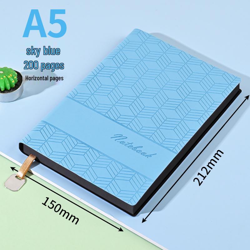 Fresh Artistic Loose-Leaf Notebook with Custom LOGO - Stylish Ins Style for Students
