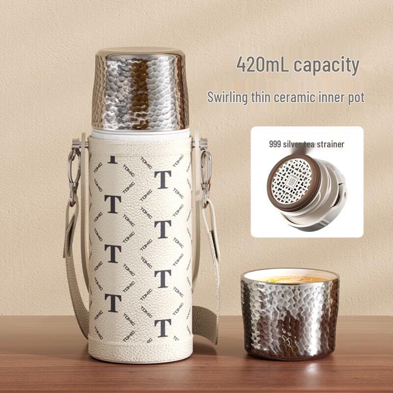 Temec Large Capacity Tea Infuser Insulated Mug