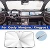 Auto Zonnescherm Paraplu Voorruit UV Beschermer Voor Geely Monjaro Xingyue L Preface Boyue Emgrand Haoyue Panda Binrui Binyue
