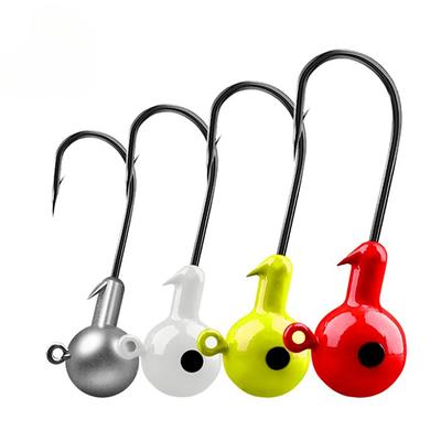 10pcs 3.5g 5g 7g 10g 12g 14g 18g Colorful Fishing Jig Head Hook for Soft Lure Bait Fishing Hook