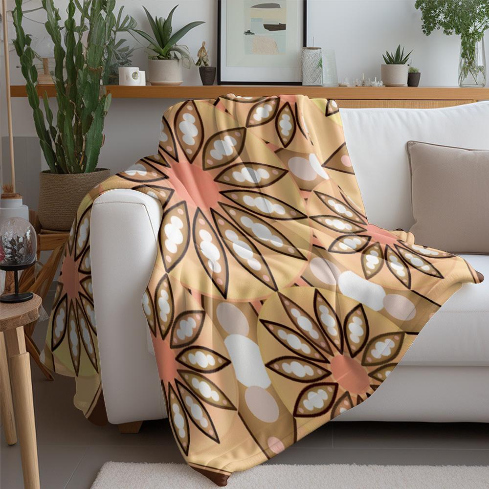 Patterned Blanket Throw Sofa Bed Decorative Throw Blanket for Living Room Bedroom Kids Gift