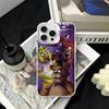 Game F-Five N-Nights At F-FreddyS For IPhone 17 16 15 14 13 12 11 Pro Max Plus Matte Color Back Phone Cover